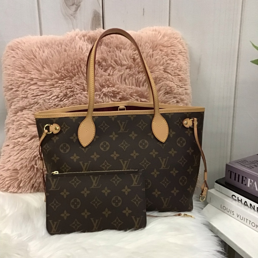 Louis Vuitton Neverfull PM With Clutch